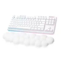 Logitech G 920-010454 teclado Juego RF Wireless + Bluetooth QWERTY Español Blanco