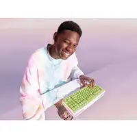 Logitech G 920-010454 teclado Juego RF Wireless + Bluetooth QWERTY Español Blanco