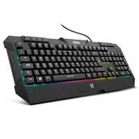Krom Kunai teclado Ratón incluido Juego USB Negro