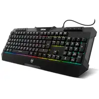 Krom Kunai teclado Ratón incluido Juego USB Negro