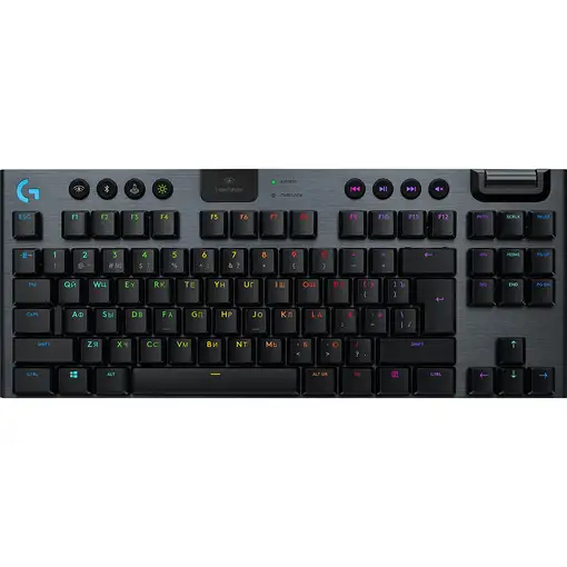 Logitech G 920-010587 teclado Juego RF Wireless + Bluetooth Italiano Carbono