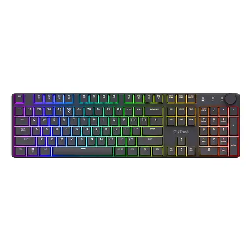 Trust GXT 868 TORIX teclado Juego RF inalámbrico QWERTY Italiano Negro