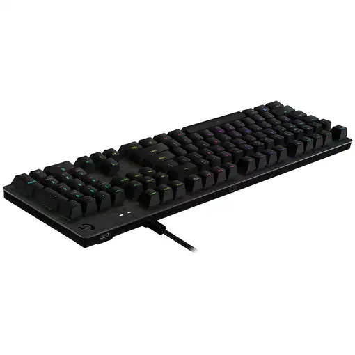 Logitech G 920-009323 teclado Juego USB QWERTY Español Carbono