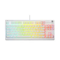 Steelseries APEX PRO TKL GEN 3 teclado Juego USB Inglés de EE. UU. Blanco