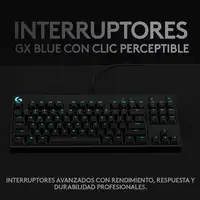Logitech G 920-010593 teclado Juego USB Español Negro