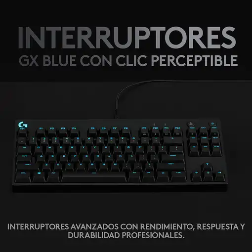 Logitech G 920-010593 teclado Juego USB Español Negro