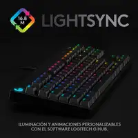 Logitech G 920-010593 teclado Juego USB Español Negro