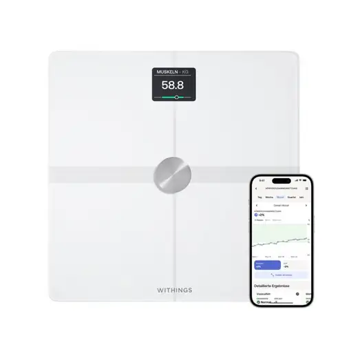 Withings Body Smart Plaza Blanco Báscula personal electrónica