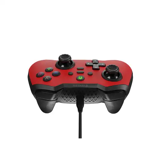 GENESIS Mangan 300 Rojo USB Gamepad Analógico/Digital Android, Nintendo Switch, PC