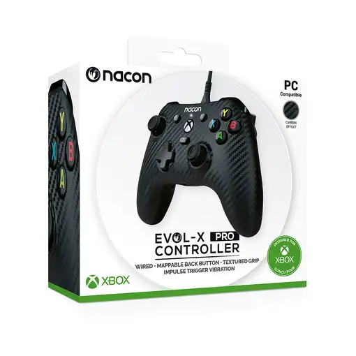 NACON EVOL-X PRO Carbono USB Gamepad PC, Xbox