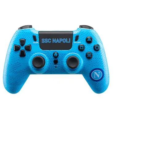 Qubick ACP40159 mando y volante Negro, Azul Bluetooth/USB Gamepad Analógico/Digita