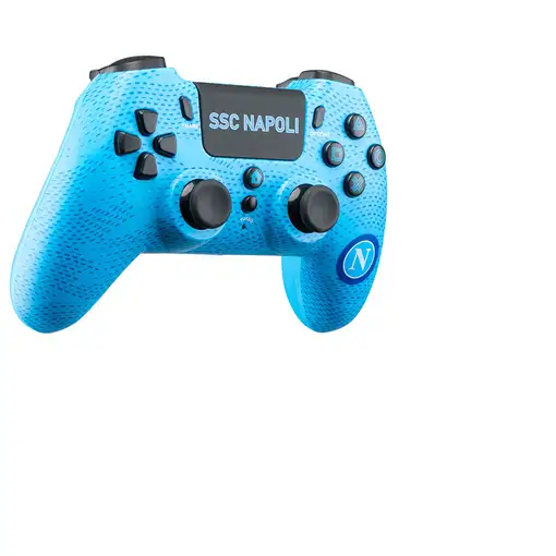Qubick ACP40159 mando y volante Negro, Azul Bluetooth/USB Gamepad Analógico/Digita