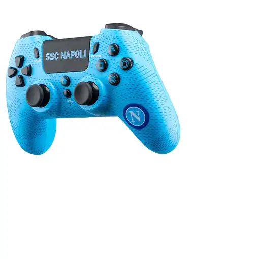 Qubick ACP40159 mando y volante Negro, Azul Bluetooth/USB Gamepad Analógico/Digita