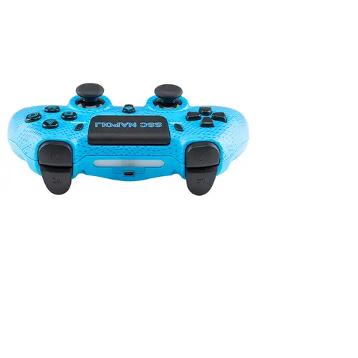 Qubick ACP40159 mando y volante Negro, Azul Bluetooth/USB Gamepad Analógico/Digita