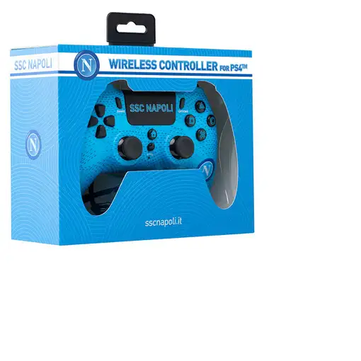 Qubick ACP40159 mando y volante Negro, Azul Bluetooth/USB Gamepad Analógico/Digita