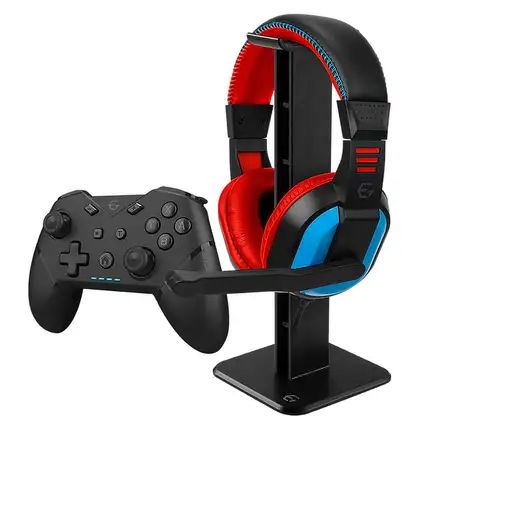 EgoGear SBP30-NS-BK mando y volante Negro, Azul, Rojo Bluetooth Mando + auriculare
