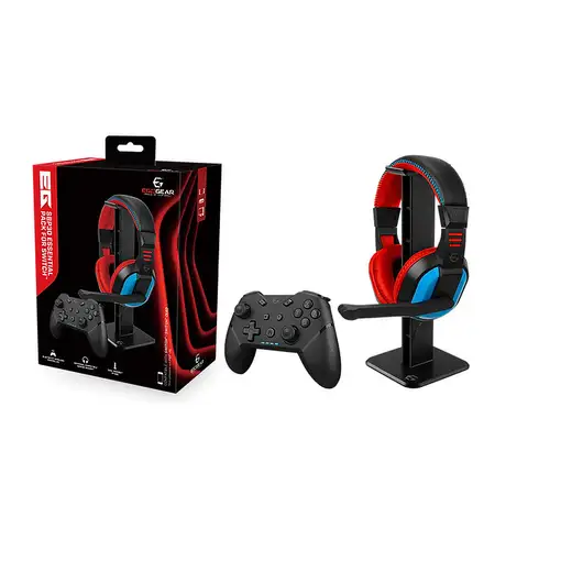 EgoGear SBP30-NS-BK mando y volante Negro, Azul, Rojo Bluetooth Mando + auriculare