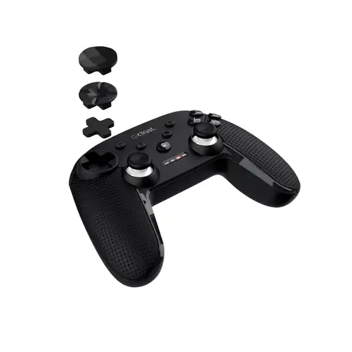 Trust GXT 542 MUTA Negro Bluetooth/RF/USB Palanca de mando Analógico/Digital Andro