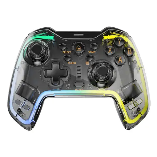 Mars Gaming MGP-BT2 Negro, Transparente Bluetooth/USB Gamepad Analógico/Digital An