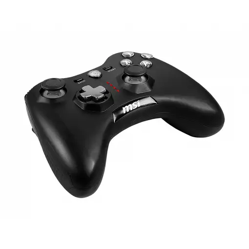 MSI Force GC20 V2 Negro USB 2.0 Gamepad Analógico/Digital Android, PC