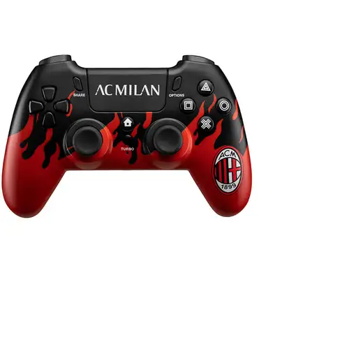 Qubick ACP40179 mando y volante Negro, Rojo Bluetooth/USB Gamepad Analógico/Digita