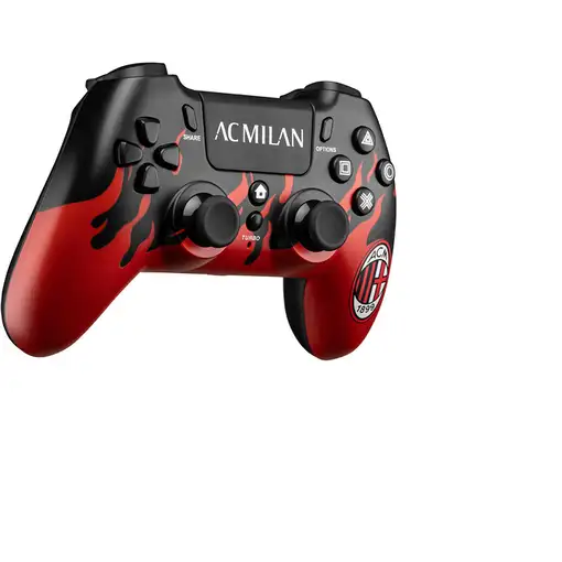 Qubick ACP40179 mando y volante Negro, Rojo Bluetooth/USB Gamepad Analógico/Digita