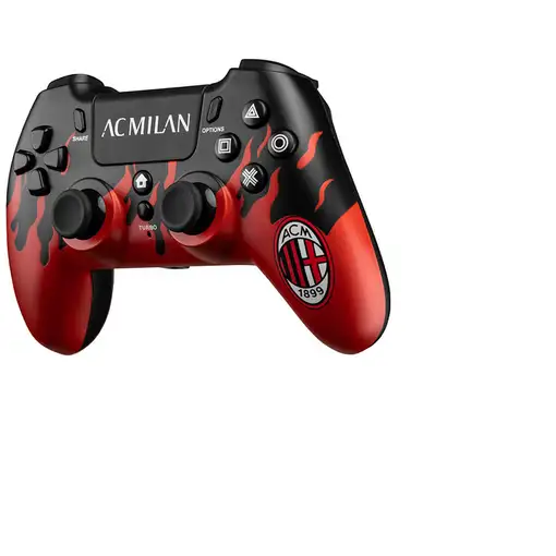 Qubick ACP40179 mando y volante Negro, Rojo Bluetooth/USB Gamepad Analógico/Digita