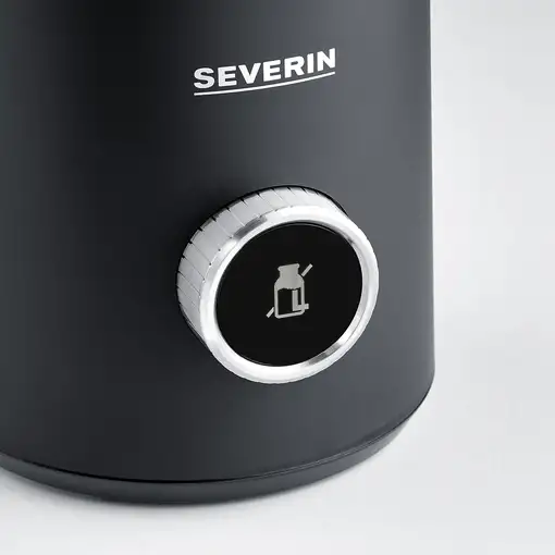 Severin Spuma 700 Plus Automático Negro, Acero inoxidable