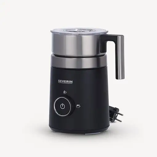 Severin SM 3585 espumador o calentador de leche Automático Negro, Plata