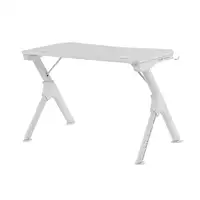 Mars Gaming MGD, Mesa Ergonómica Gaming, Soporte Auriculares y Bebidas, Escritorio