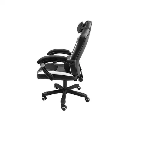 FURY Avenger M+ Silla para videojuegos universal Asiento acolchado Negro, Blanco