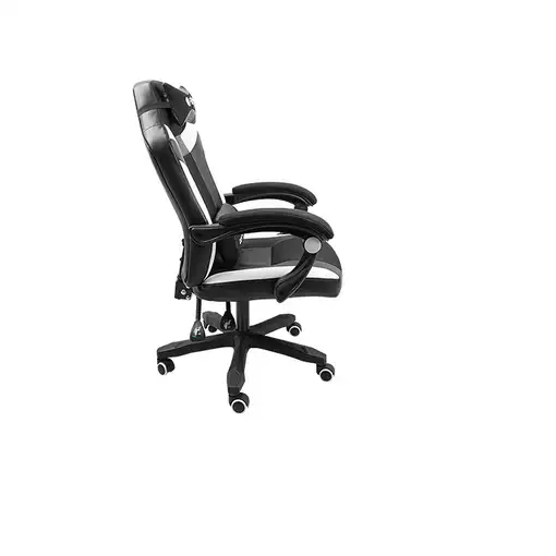 FURY Avenger M+ Silla para videojuegos universal Asiento acolchado Negro, Blanco