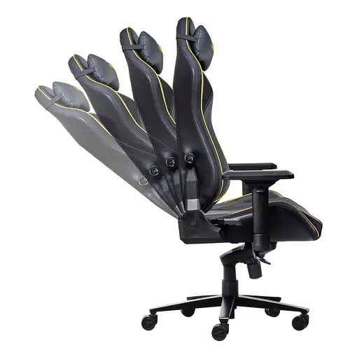 Trust GXT 721 Ruya Pro Silla para videojuegos universal Negro