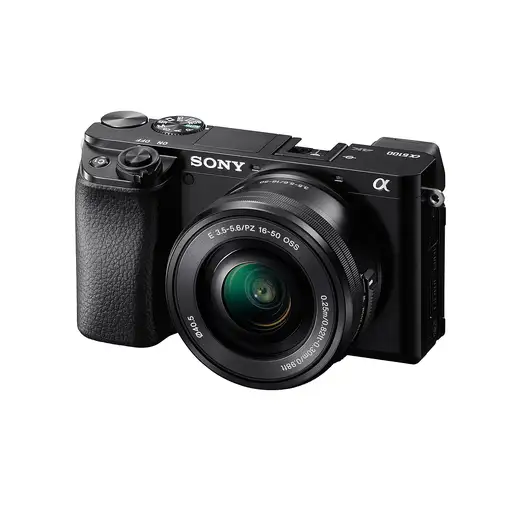 Sony α 6100 MILC 24,2 MP CMOS 6000 x 40000 Pixeles Negro