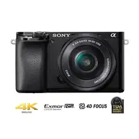 Sony α 6100 MILC 24,2 MP CMOS 6000 x 40000 Pixeles Negro