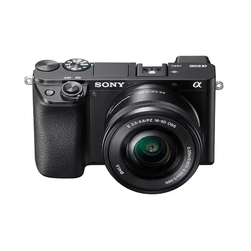 Sony α 6100 MILC 24,2 MP CMOS 6000 x 40000 Pixeles Negro