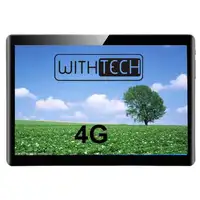Withtech CIS Edison VI 10' 6/64GB 4G Deca core Negra + funda