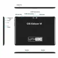 Withtech CIS Edison VI 10' 6/64GB 4G Deca core Negra + funda