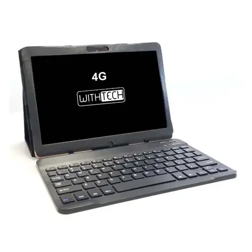 Withtech Cis Edison VI 6/64GB 10' WiFi 4G Negra Deca core + Funda con Teclado