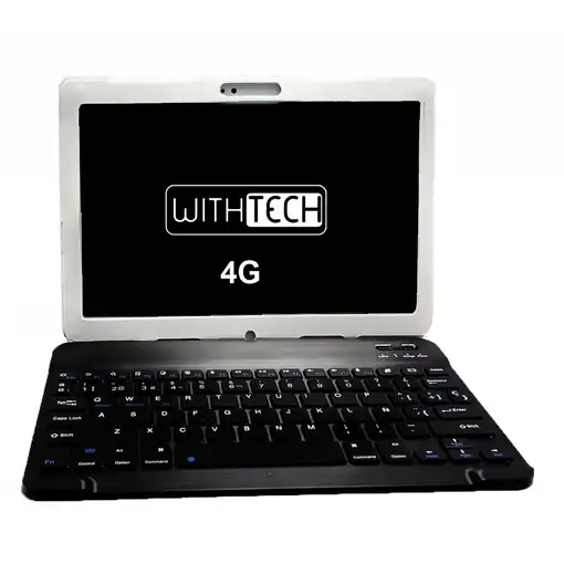 Withtech Cis Edison VI 6/64GB 10' WiFi 4G Plata Deca core + Funda con Teclado