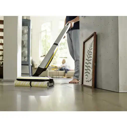 Kärcher FC 7 CORDLESS Escoba eléctrica Batería Seca y húmeda Sin bolsa Negro, Blan