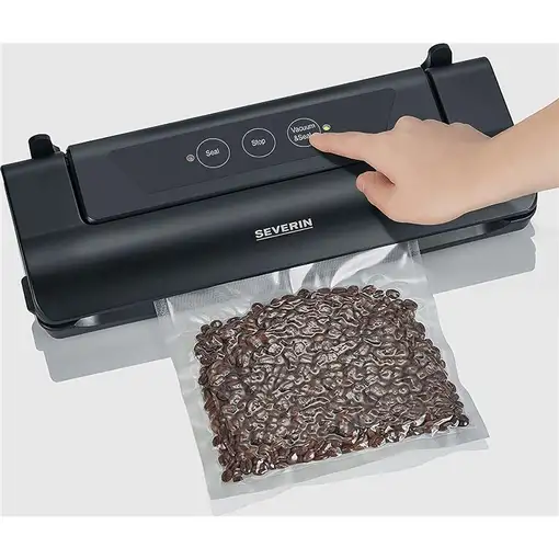 Severin FS 3610 sellador al vacío 500 mbar Negro