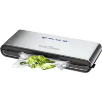ProfiCook PC-VK 1080 sellador al vacío Negro, Acero inoxidable