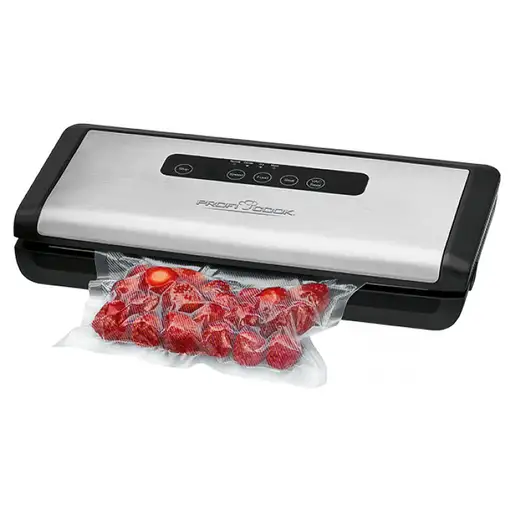 ProfiCook PC-VK 1146 sellador al vacío 800 mbar Negro, Acero inoxidable