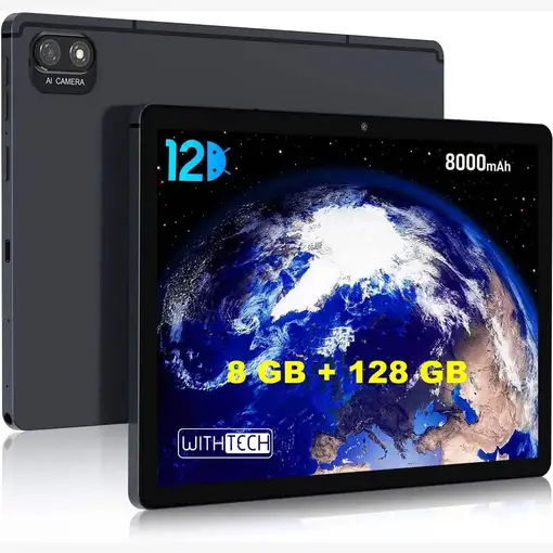 Withtech CIS Edison XGame Deca core 10' 8/128GB Negra con funda y teclado
