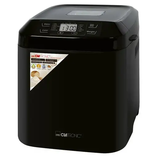 Clatronic BBA 3774 panificadora 550 W Negro