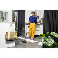 Kärcher SC 1 Multi & Up Limpiador a vapor portátil 0,2 L 1300 W Negro, Amarillo