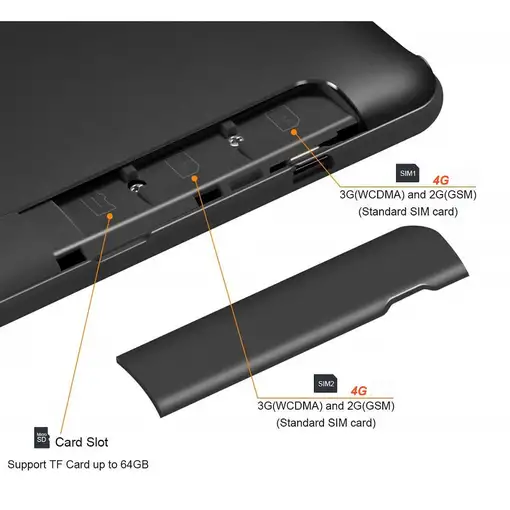 Withtech CIS Edison VI 10' 6/64GB 4G Deca core Negra