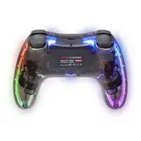 Mars Gaming Gamepad Inalámbrico 2.4GPRO, Neon RGB, Vibración Háptica Dual, Joystic
