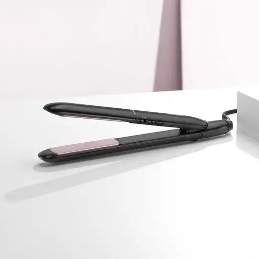 BaByliss CERAMIC 230 Plancha de pelo Caliente Negro 1,8 m